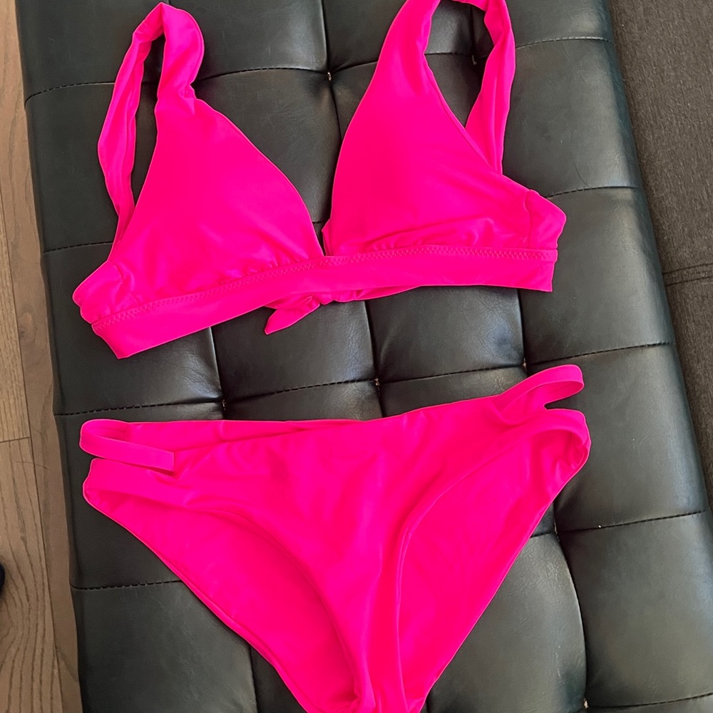 Becca pink bikini